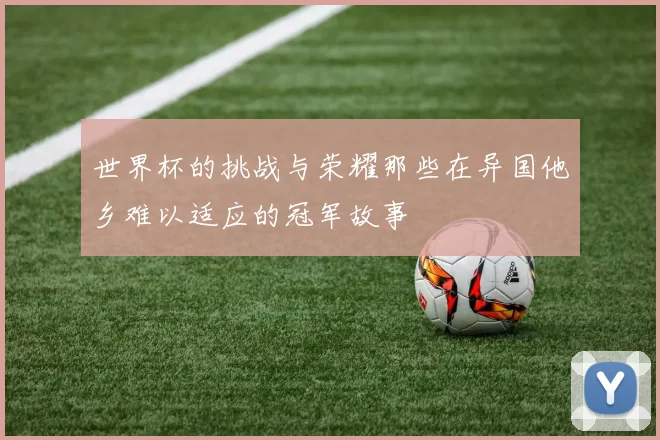 世界杯的挑战与荣耀那些在异国他乡难以适应的冠军故事